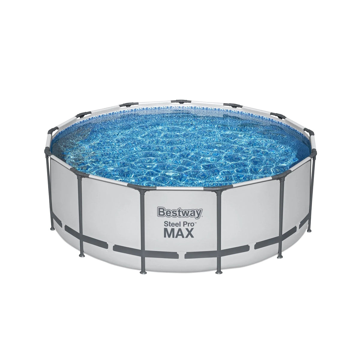 Bestway Steel Pro MAX Rundschwimmbecken Aufstellpool mit Pumpe & Abdeckung