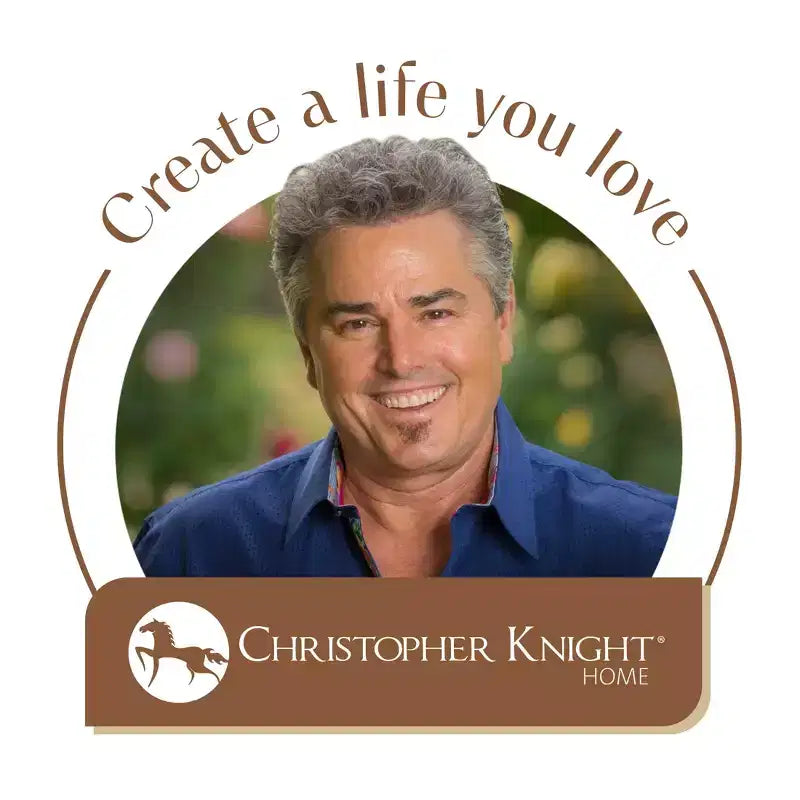 Christopher Knight Home Irene Rustikales 9-teiliges Essgruppe aus Akazienholz für den Außenbereich mit Stühlen mit geschwungener Rückenlehne und Kissen