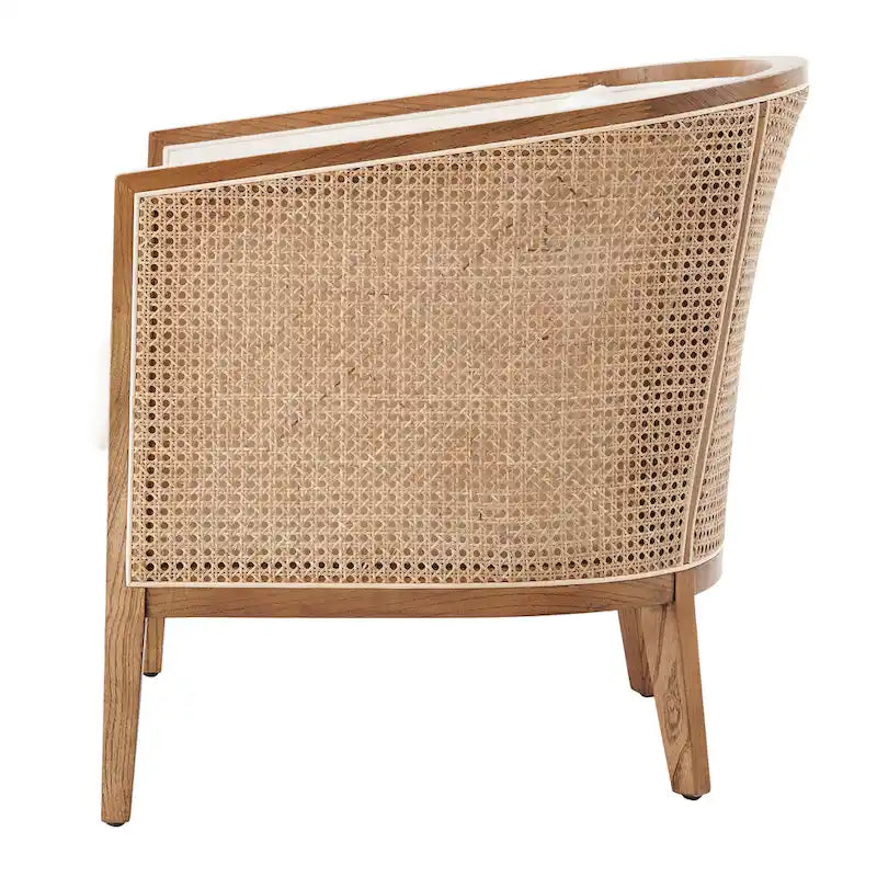 Tillman Akzentsessel mit Rattanbezug