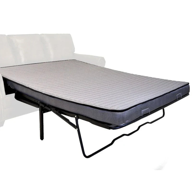 Rancho Rustikbraun Wildlederimitat Schlafsofa - 37 x 86 x 40