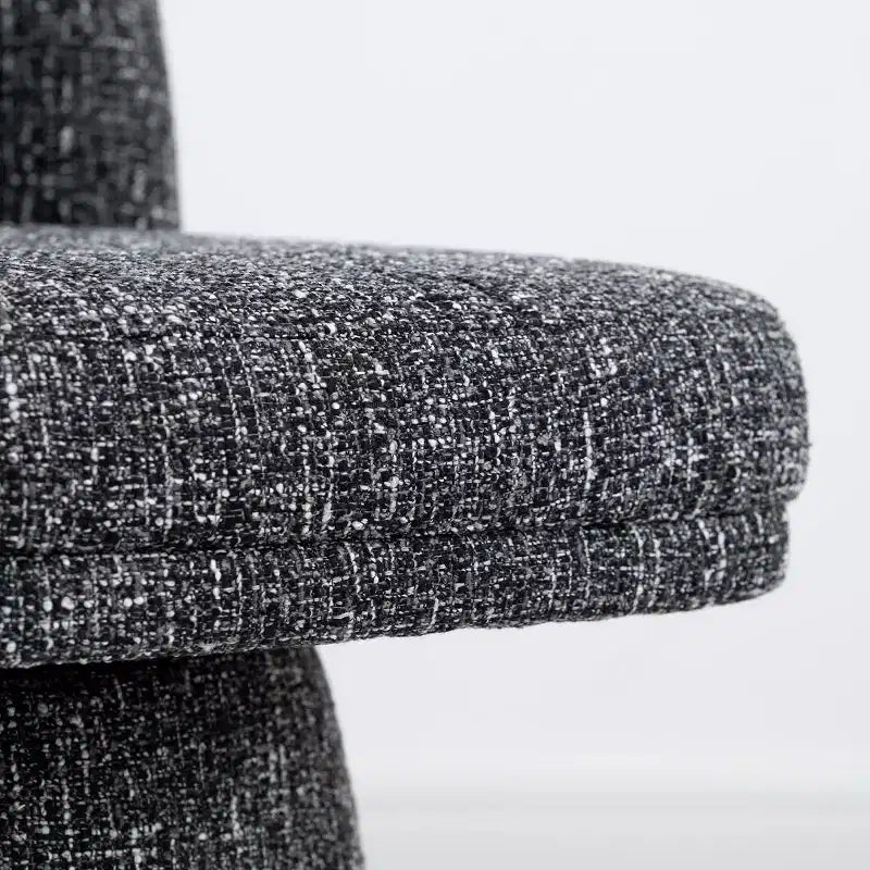6er-Set moderne, armlose 360-Grad-Drehstühle mit Sockelgestell, elegante Akzentstühle für Küche, Esszimmer oder Büro – Panipeachy