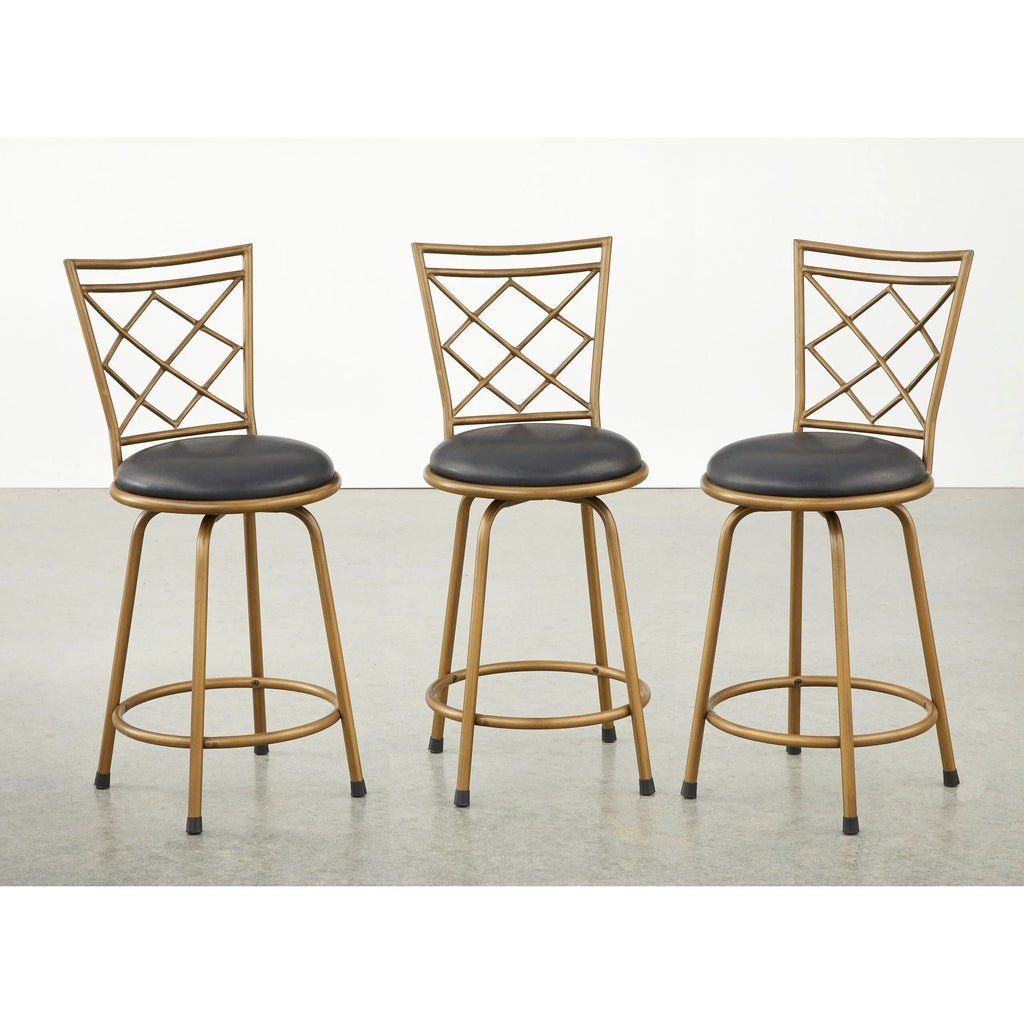 Simple Living Alyssa Höhenverstellbare Barhocker (3er-Set)