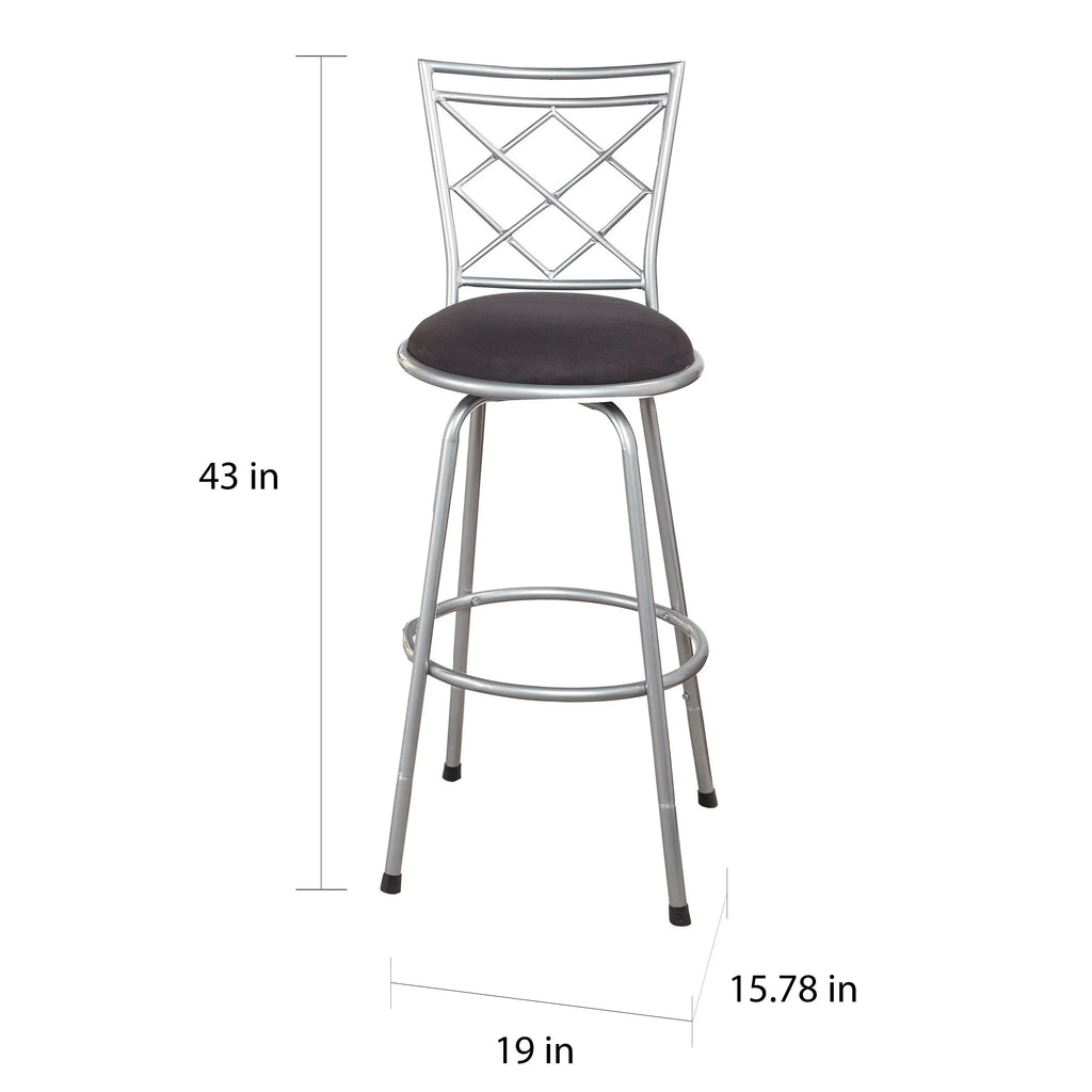 Simple Living Alyssa Höhenverstellbare Barhocker (3er-Set)