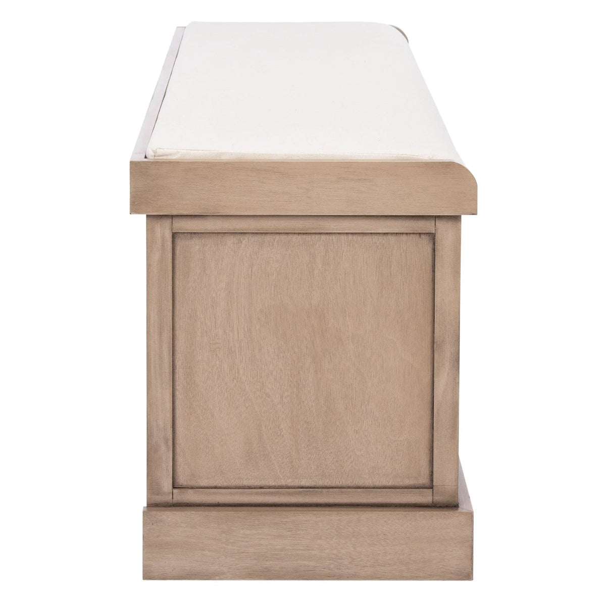 SAFAVIEH Fiorello 3-Schubladenbank mit Polsterung – 120 B x 38 T x 48 H cm – 120Bx38Tx48H