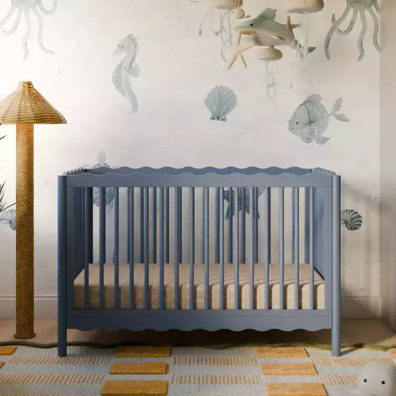 Babyletto Swell 4-in-1 umwandelbares Kinderbett mit Umbausatz zum Kleinkindbett
