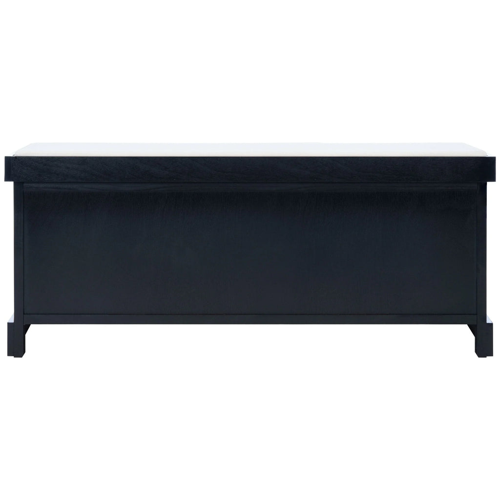 SAFAVIEH Fiorello 3-Schubladenbank mit Polsterung – 120 B x 38 T x 48 H cm – 120Bx38Tx48H