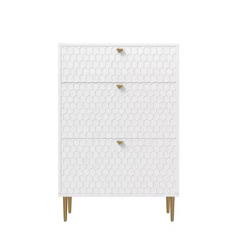 CLIHOME Schuhschrank für 24 Paar Schuhe, Flur, Schuhaufbewahrung, mit Kippfächern, Schuhregal