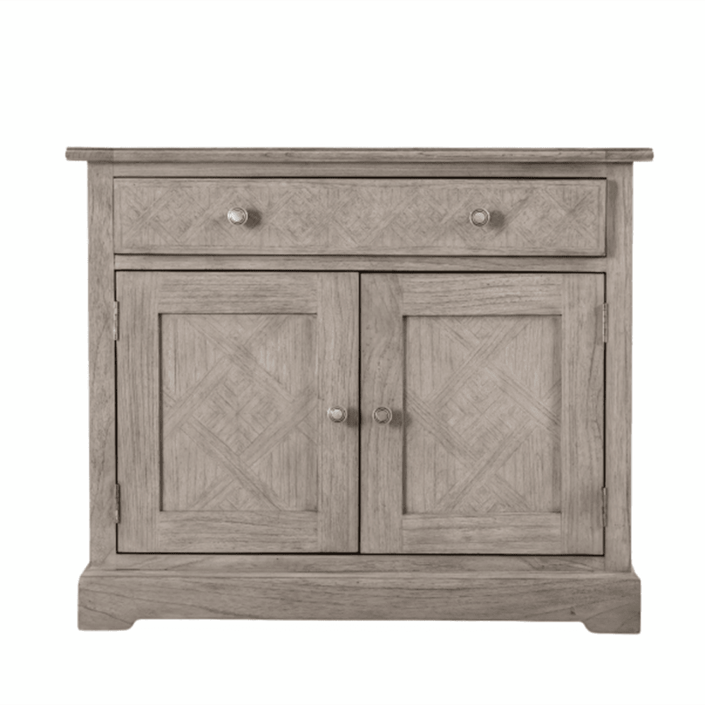 Sideboard aus Naturholz mit 2 Türen und 1 Schublade