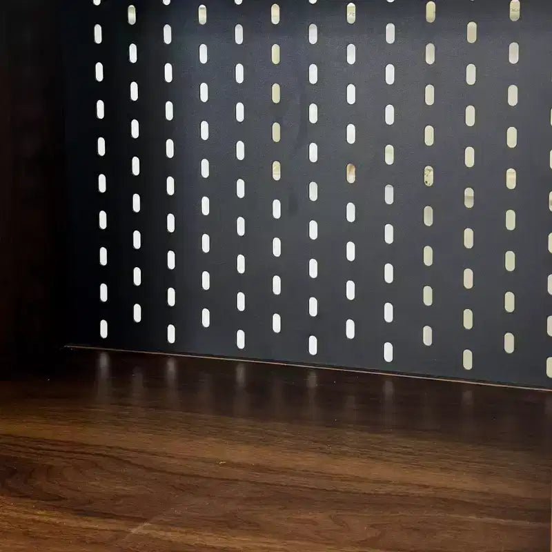 GDFStudio Sinclair Modern 36 Klappbarer Schreibtisch aus Holz mit Ablage